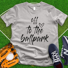 Load image into Gallery viewer, Off To The Ballpark Tee
