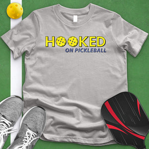 Hooked On Pickleball Tee