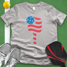 Load image into Gallery viewer, Pickle Ball Paddle Flag Tee
