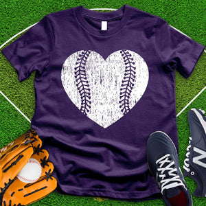 Soft Ball Heart Tee