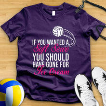 Load image into Gallery viewer, Soft Serve Volleyball Tee
