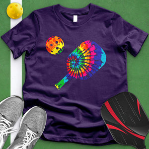 Tie Dye Pickle Ball Tee