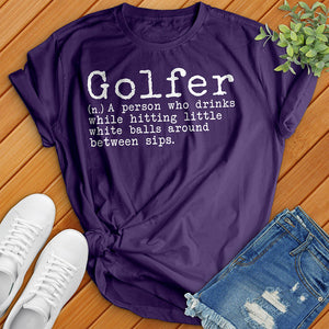 Golfer Definition Tee