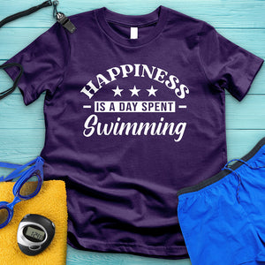 Happiness Is A Day Spent Swimming Tee