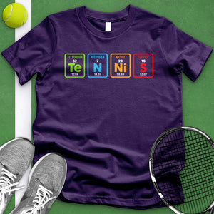 Tennis Periodic Table Tee