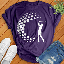 Load image into Gallery viewer, Women Golfer Tee
