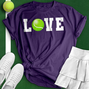 Love Tennis Ball Tee