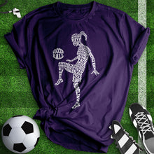 Load image into Gallery viewer, Soccer Player Typography Tee
