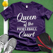 Load image into Gallery viewer, Queen Of The Pickleball Court Tee
