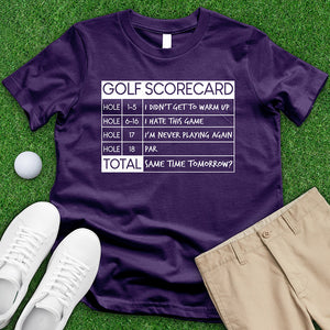 Scorecard Tee