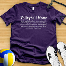 Load image into Gallery viewer, Volleyball Mom Definition Tee
