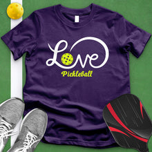 Load image into Gallery viewer, Love Pickle Ball Tee
