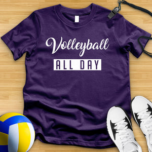 Volleyball All Day Tee