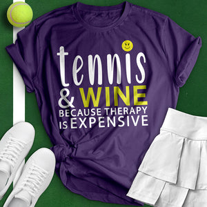 Tennis & Wine Tee