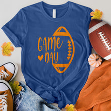 Load image into Gallery viewer, Game Day Vertical Football Tee
