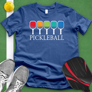 Pickleball Rainbow Tee