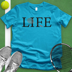 Tennis Life Racket Tee