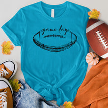 Load image into Gallery viewer, Cursive Football Game Day Tee
