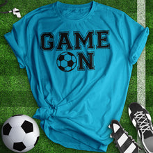 Load image into Gallery viewer, Game On Soccer Ball Tee
