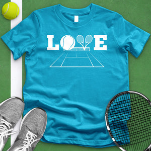 Love Tennis Court Tee