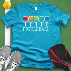 Pickleball Rainbow Tee