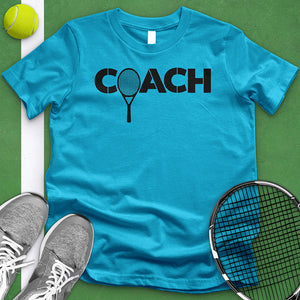 Coach Tennis Racket Tee