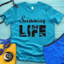 Load image into Gallery viewer, Swimming Life Tee
