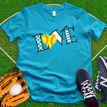 Load image into Gallery viewer, Love Softball Equipment Tee
