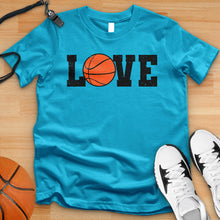 Load image into Gallery viewer, Love Basketball Tee
