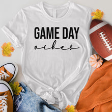 Load image into Gallery viewer, Cursive Game Day Vibes Tee
