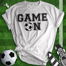 Load image into Gallery viewer, Game On Soccer Ball Tee
