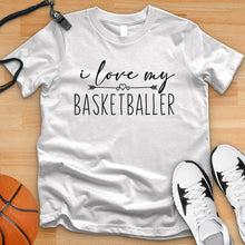 Load image into Gallery viewer, Love My Basketballer Tee
