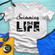 Load image into Gallery viewer, Swimming Life Tee
