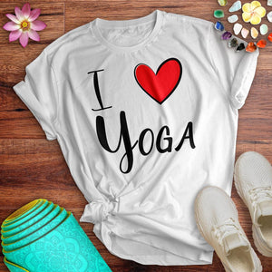 I Love Yoga Tee