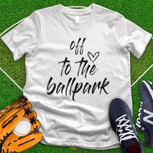 Load image into Gallery viewer, Off To The Ballpark Tee
