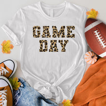 Load image into Gallery viewer, Game Day Leopard Print Tee
