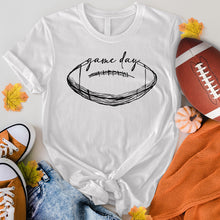 Load image into Gallery viewer, Cursive Football Game Day Tee
