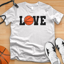 Load image into Gallery viewer, Love Basketball Tee
